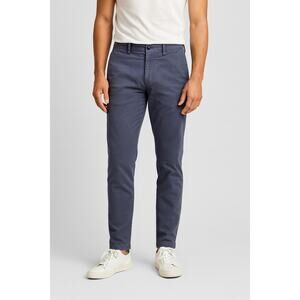 35x29 j hilburn tailored fit blue chino pants work casual preppy comfortable